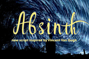 Absinth: A Handwritten Font for Digital Design