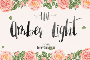 Amber Light: The Script Font That Elevates Campaigns