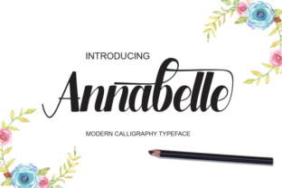 Annabelle: A Modern Calligraphy Typeface for Campaigns