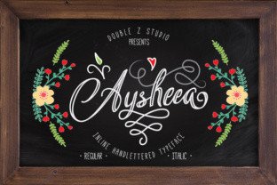 Aysheea: The Perfect Script Font for Crafters