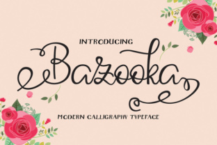 Bazooka Typeface: Bold Script for Branding