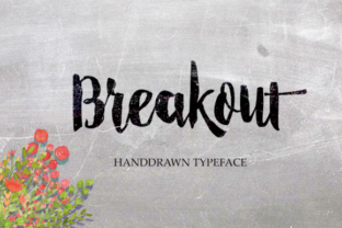 Breakout: A Hand-Drawn Font for Makers