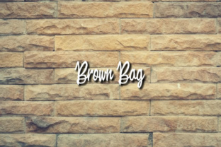 Brown Bag Font for Editorial Design
