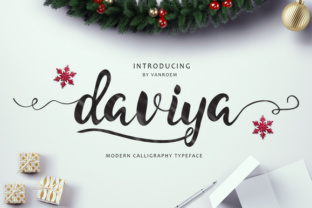 Daviya: A Bold Script Font for Campaigns