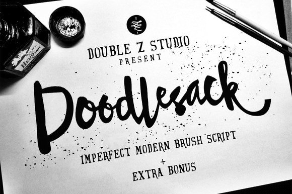 Doodlesack: A Handwritten Font for Modern Web Design