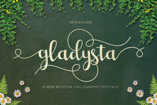 Gladysta Typeface for Small Business Branding