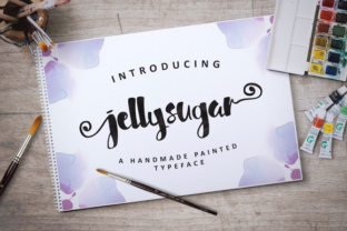 Jellysugar Typeface for Editorial Design