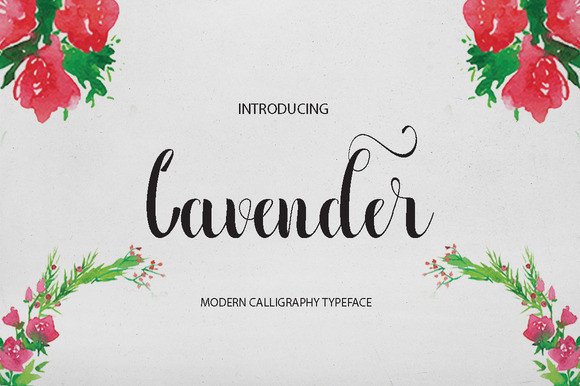 Lavender Font Review: A Neat Script for Web Design