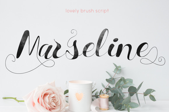 Marseline: A Modern Script Typeface for Editorial Design