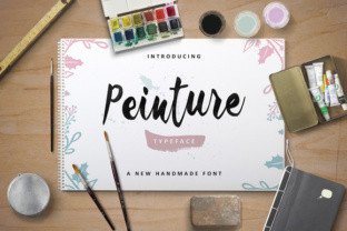 Peinture: The Brush Stroke Font That Elevates Campaigns