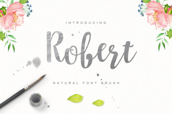 Robert: A Hand-Painted Typeface for Authentic Branding