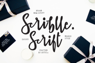 Scriblle: A Playful Script Font for Bold Campaigns