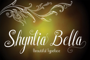 Shyntia Bella: A Handwritten Font for Editorial Design
