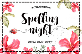 Spelling Night: A Romantic Script Font for Marketers