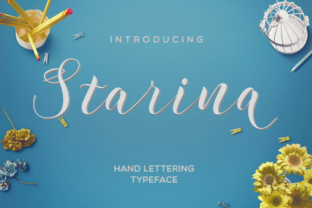 Starina Font Review: A Romantic Script for Web Design