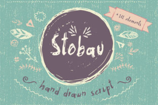 Stobau: A Rustic Typeface With Modern Character