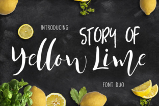 Story of Yellow Lime: A Typeface for Memorable Branding