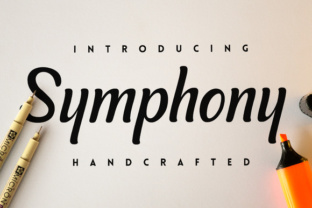 Symphony Font Review: A Modern Script for Branding