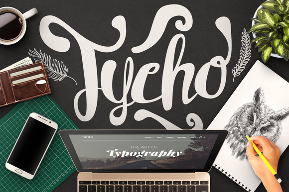Tycho: A Hand-Drawn Font for Modern Web Design