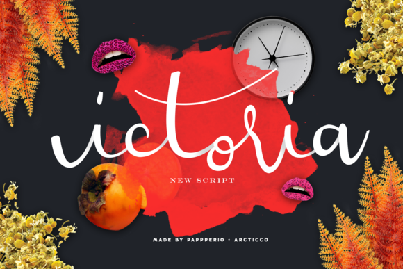 Victoria: The Elegant Script Font for Makers